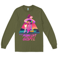 Army Green midnight gospel t shirt Long Sleeve Tee - tuanDangUi