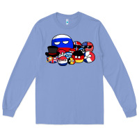 Colony Blue countryballs pullover Long Sleeve Tee - tuanDangUi