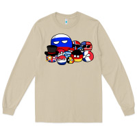 Mushroom countryballs pullover Long Sleeve Tee - tuanDangUi