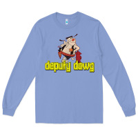 Colony Blue deputy dawg morning cartoons Long Sleeve Tee - tuanDangUi