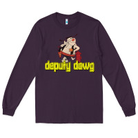 Plum deputy dawg morning cartoons Long Sleeve Tee - tuanDangUi