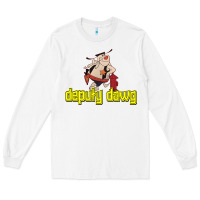 White deputy dawg morning cartoons Long Sleeve Tee - tuanDangUi