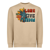 Mushroom Long live freedom Heavyweight Sweatshirt - FaDigitalArtStudio