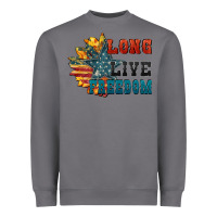 Storm Long live freedom Heavyweight Sweatshirt - FaDigitalArtStudio
