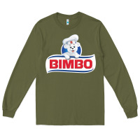 Army Green bimbo bread retro fan t shirt Long Sleeve Tee - tuanDangUi
