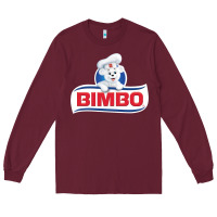 Burgundy bimbo bread retro fan t shirt Long Sleeve Tee - tuanDangUi