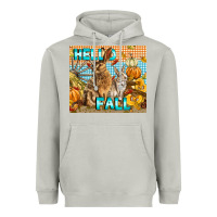 Moon Dust Hello Fall Rabbit Heavyweight Hoodie - LillyAllenDesigns
