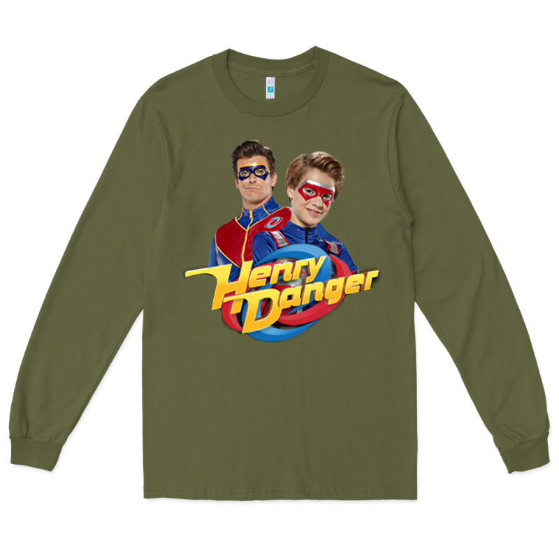Henry Danger And Captain Man Long Sleeve Tee by tuanDangUi | Teevron