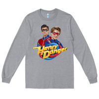 Heather Grey henry danger and captain man Long Sleeve Tee - tuanDangUi