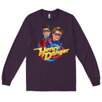 Plum henry danger and captain man Long Sleeve Tee - tuanDangUi