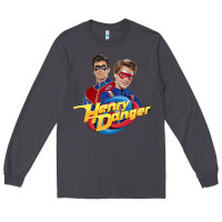 Smoke henry danger and captain man Long Sleeve Tee - tuanDangUi