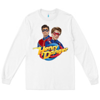 White henry danger and captain man Long Sleeve Tee - tuanDangUi