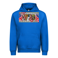 Cobalt 1776 4th of july license plate Urban Hoodie - BarkalooDesign