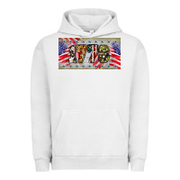 Pigment Lunar Rock 1776 4th of july license plate Urban Hoodie - BarkalooDesign