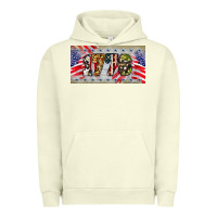 Pigment Pistachio 1776 4th of july license plate Urban Hoodie - BarkalooDesign