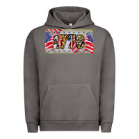 Pigment Tornado 1776 4th of july license plate Urban Hoodie - BarkalooDesign