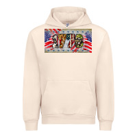 Sandshell 1776 4th of july license plate Urban Hoodie - BarkalooDesign
