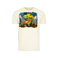 Vintage Arctic Cemetery with Ghost Cats Vintage Tee - texasbilliewilder