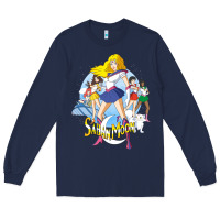 Navy saban moon Long Sleeve Tee - tuanDangUi
