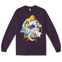 Plum saban moon Long Sleeve Tee - tuanDangUi