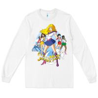 White saban moon Long Sleeve Tee - tuanDangUi