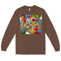 Chestnut teacher autism Long Sleeve Tee - CowGirlArtShop