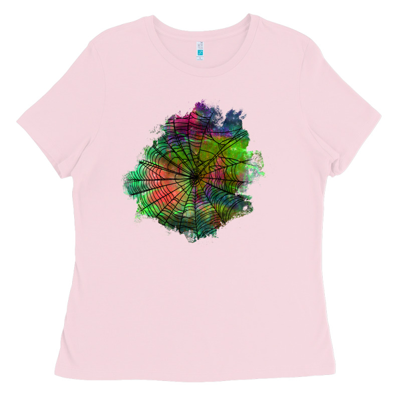 Halloween Spider Web For Patches Ladies Tee by BundleAndBundleShop | Teevron