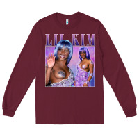 Burgundy lil kim Long Sleeve Tee - tuanDangUi