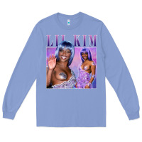 Colony Blue lil kim Long Sleeve Tee - tuanDangUi