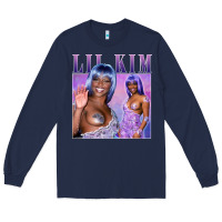 Navy lil kim Long Sleeve Tee - tuanDangUi