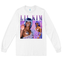 White lil kim Long Sleeve Tee - tuanDangUi
