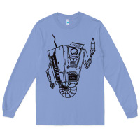 B&w Claptrap   Borderlands Long Sleeve Tee | Teevron