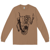 Toasted Coconut b&w claptrap   borderlands Long Sleeve Tee - tuanDangUi