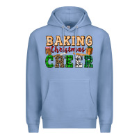 Colony Blue baking christmas cheer Premium Hoodie - FaDigitalArtStudio