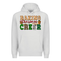 Dove Grey baking christmas cheer Premium Hoodie - FaDigitalArtStudio