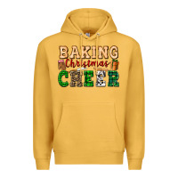 Mustard baking christmas cheer Premium Hoodie - FaDigitalArtStudio
