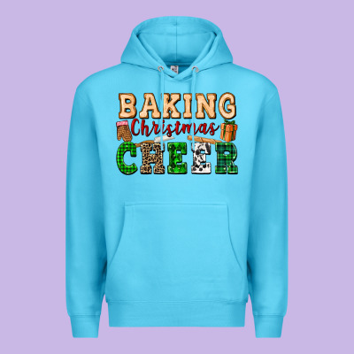 Baking Christmas Cheer Premium Hoodie Designed By Fadigitalartstudio