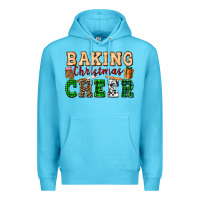 Ocean Blue baking christmas cheer Premium Hoodie - FaDigitalArtStudio
