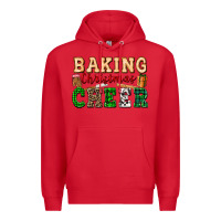 Red baking christmas cheer Premium Hoodie - FaDigitalArtStudio
