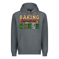 Rock baking christmas cheer Premium Hoodie - FaDigitalArtStudio