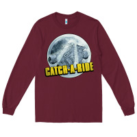 Burgundy catch a ride to the moon and back Long Sleeve Tee - tuanDangUi
