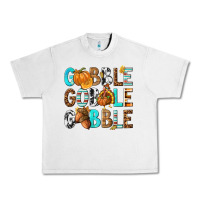 Lunar Rock Gobble Gobble Gobble with Turkey Urban Heavy Tee - texasbilliewilder