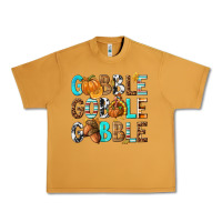Peanut Butter Gobble Gobble Gobble with Turkey Urban Heavy Tee - texasbilliewilder