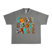 Tornado Gobble Gobble Gobble with Turkey Urban Heavy Tee - texasbilliewilder