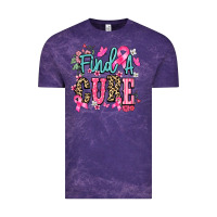 Cloud Purple find a cure Vintage Tee - NancyCooperArtShop