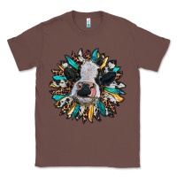 Chestnut baby cow with sunflower Classic Tee - RanaPortraitStore