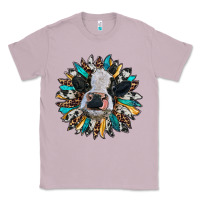Lilac baby cow with sunflower Classic Tee - RanaPortraitStore