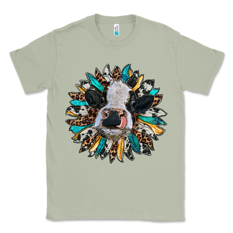 Baby Cow With Sunflower Classic Tee by RanaPortraitStore | Teevron