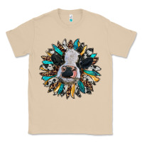 Mushroom baby cow with sunflower Classic Tee - RanaPortraitStore