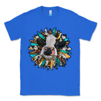 True Royal baby cow with sunflower Classic Tee - RanaPortraitStore